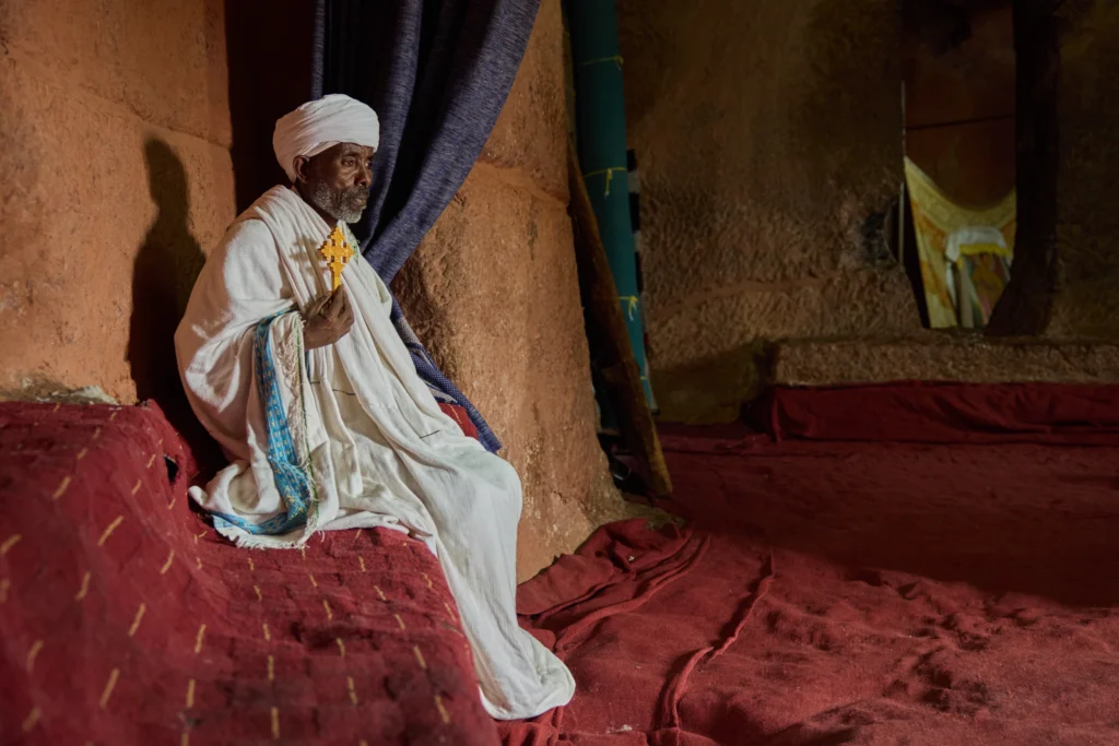 Lalibela Ethiopia | Monks and Pilgrims in Rock Churches | Michaela Pupíková Photography
