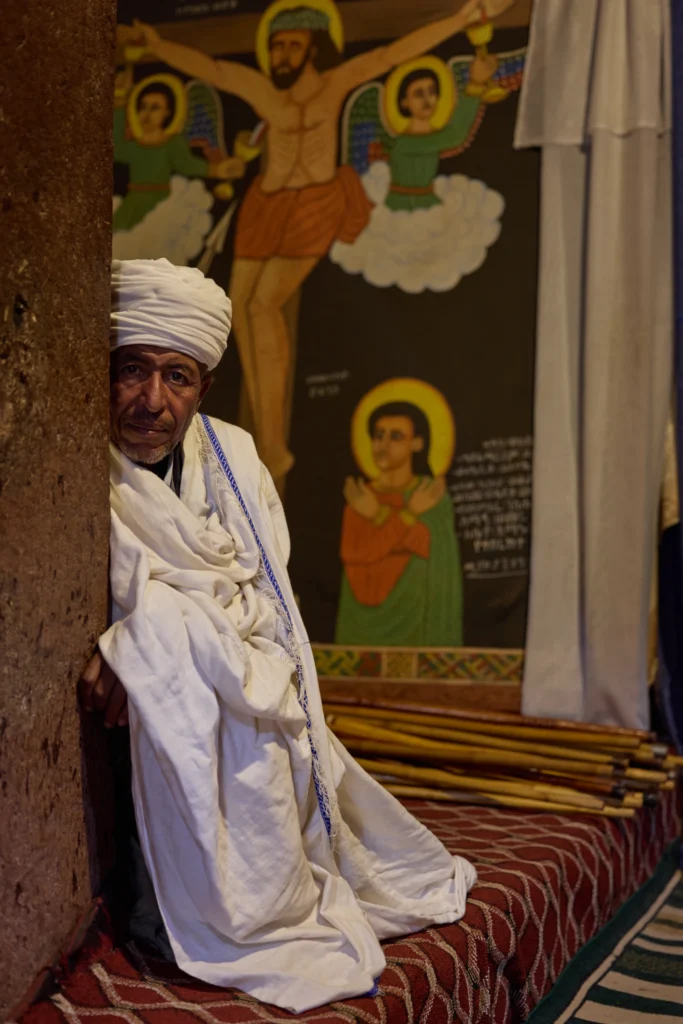 Lalibela Ethiopia | Monks and Pilgrims in Rock Churches | Michaela Pupíková Photography